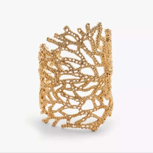 ZARA Coral Cuff Bracelet - Picture 6 of 16